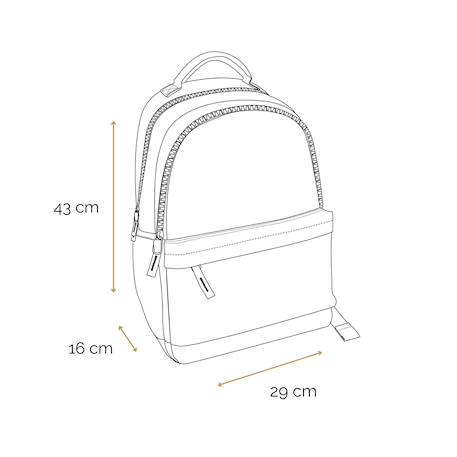 Sac à dos scolaire phileas  zèbre Rose 5 - vertbaudet enfant 