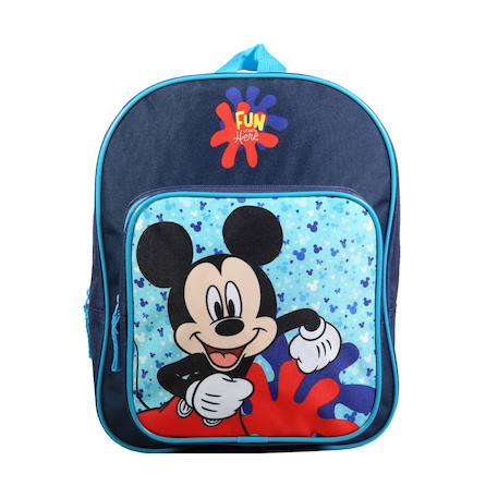 Sac à dos  avec poche maternelle disney mickey Bleu 1 - vertbaudet enfant 