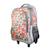 Sac à dos scolaire à roulettes offshore  fleurs Gris 2 - vertbaudet enfant 
