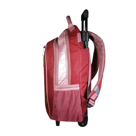 Sac à dos à roulettes primaire cybel Rose 3 - vertbaudet enfant 