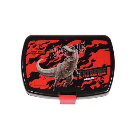 Boite déjeuner en plastique jurassic world Noir 1 - vertbaudet enfant 