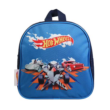 Sac à dos gouter maternelle hot wheels Bleu 1 - vertbaudet enfant 