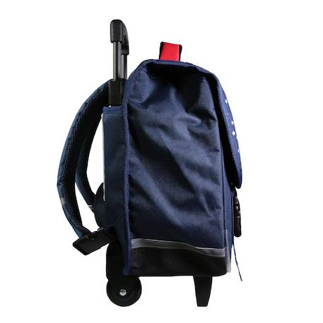 Cartable scolaire à roulettes phileas usa Bleu 3 - vertbaudet enfant 