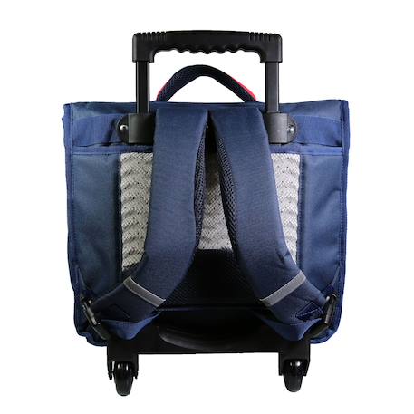 Cartable scolaire à roulettes phileas usa Bleu 4 - vertbaudet enfant 