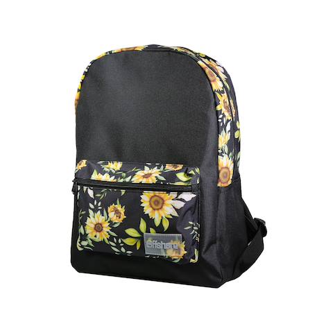 Sac à dos  scolaire offshore tournesols Noir 2 - vertbaudet enfant 