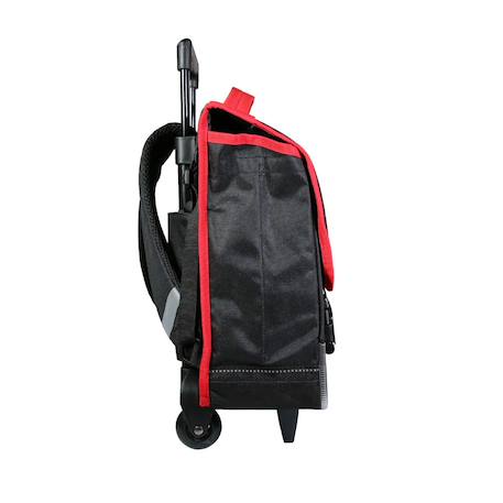 Cartable scolaire à roulettes primaire spiderman toile d'araignée Noir 3 - vertbaudet enfant 