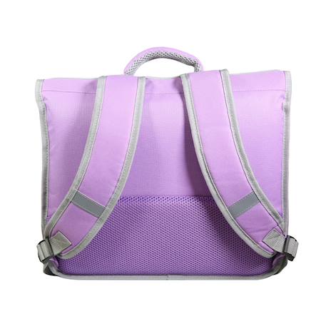 Cartable scolaire primaire princesses  fleurs Violet 4 - vertbaudet enfant 