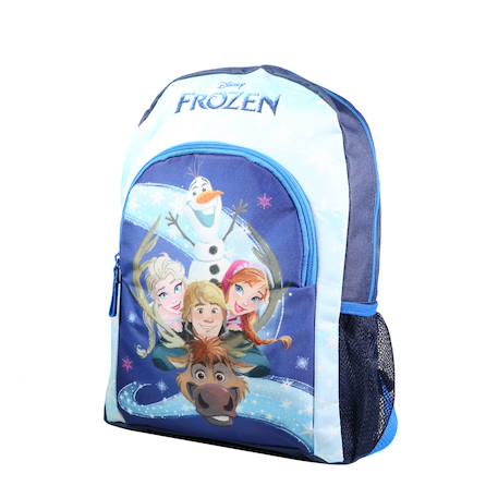 Sac à dos  avec poche la reine des neiges / frozen Bleu 2 - vertbaudet enfant 
