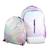 Set de sac à dos, sac gym et trousse bagtrotter  tie and dye Multicolore 1 - vertbaudet enfant 