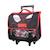 Cartable scolaire à roulettes primaire spiderman toile d'araignée Noir 2 - vertbaudet enfant 