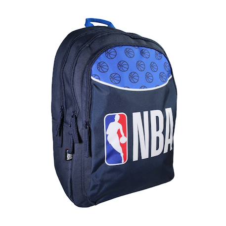 Sac à dos scolaire primaire et secondaire nba  basketball Bleu 2 - vertbaudet enfant 