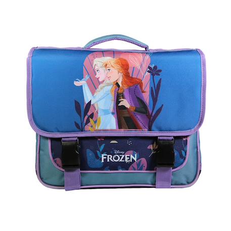 Cartable scolaire primaire la reine des neiges / frozen elsa Bleu 1 - vertbaudet enfant 