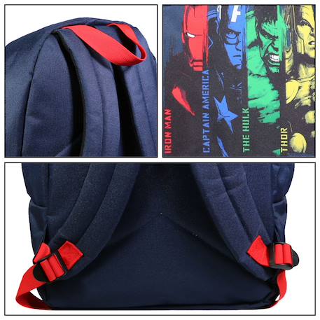 Sac à dos scolaire avengers Bleu 6 - vertbaudet enfant 