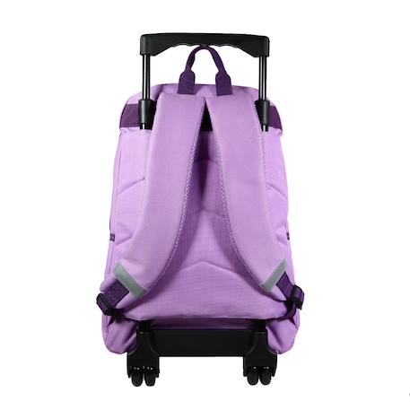 Sac à dos à roulettes scolaire la reine des neiges / frozen Violet 4 - vertbaudet enfant 