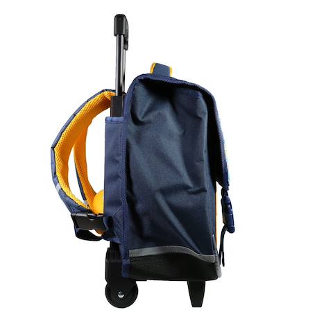 Cartable scolaire à roulettes phileas dinosaure Bleu 3 - vertbaudet enfant 