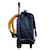 Cartable scolaire à roulettes phileas dinosaure Bleu 3 - vertbaudet enfant 
