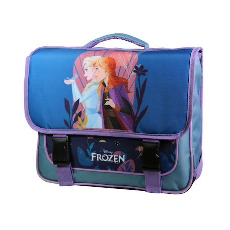 Cartable scolaire primaire la reine des neiges / frozen elsa Bleu 2 - vertbaudet enfant 