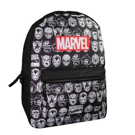 Sac à dos scolaire primaire et secondaire avengers marvel Noir 2 - vertbaudet enfant 