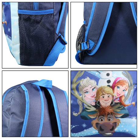 Sac à dos  avec poche la reine des neiges / frozen Bleu 6 - vertbaudet enfant 