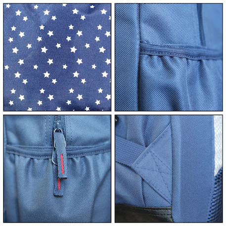 Sac à dos scolaire  phileas  usa Bleu 6 - vertbaudet enfant 