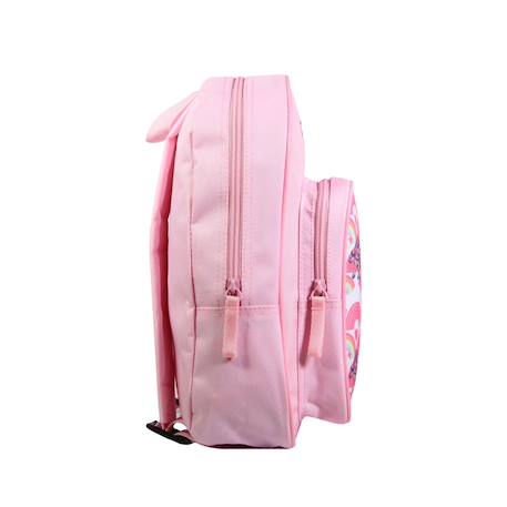 Sac à dos avec poche maternelle  my little pony arc en ciel Rose 3 - vertbaudet enfant 