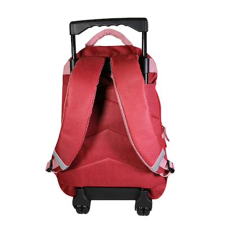 Sac à dos à roulettes primaire cybel Rose 4 - vertbaudet enfant 