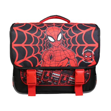 Cartable scolaire primaire spiderman Noir 1 - vertbaudet enfant 