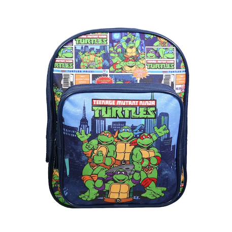 Sac à dos avec poche maternelle  tortues ninja Bleu 1 - vertbaudet enfant 