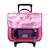 Cartable scolaire à roulettes phileas zèbre Rose 1 - vertbaudet enfant 