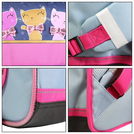 Cartable scolaire primaire lili lou x phileas Bleu 6 - vertbaudet enfant 