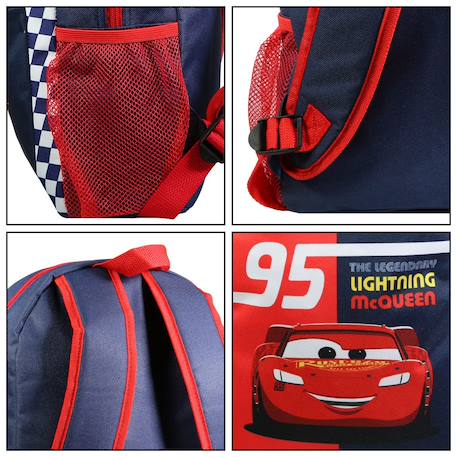 Sac à dos scolaire avec poche disney cars Rouge 6 - vertbaudet enfant 
