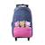 Sac à dos scolaire à roulettes lili lou 3 chats Bleu 1 - vertbaudet enfant 
