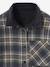 Chemise garçon réversible flanelle et velours anthracite 7 - vertbaudet enfant 