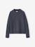 Pull mélange cachemire fille gris 3 - vertbaudet enfant 
