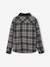 Chemise garçon réversible flanelle et velours anthracite 5 - vertbaudet enfant 