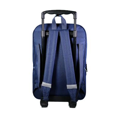 Sac à dos à roulettes primaire lili lou Bleu 4 - vertbaudet enfant 