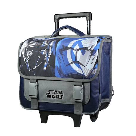 Cartable scolaire à roulettes  disney star wars Bleu 2 - vertbaudet enfant 
