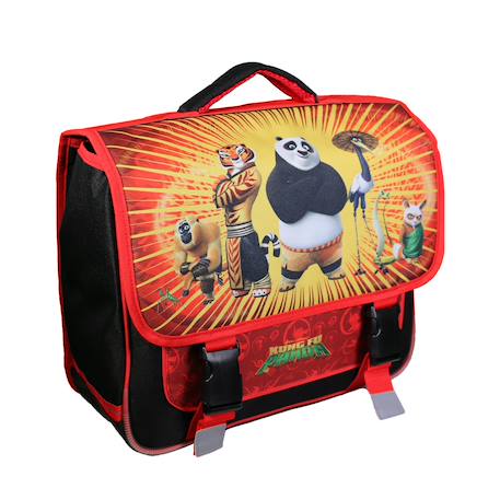 Cartable scolaire primaire kung fu panda Rouge 2 - vertbaudet enfant 