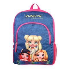Sac à dos scolaire avec poche rainbow high  - vertbaudet enfant