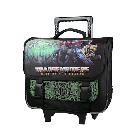 Cartable scolaire à roulettes transformers Noir 2 - vertbaudet enfant 