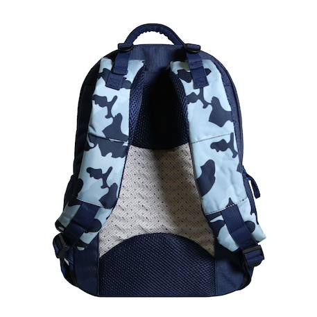 Sac à dos scolaire phileas dinosaures système smart comfort Bleu 4 - vertbaudet enfant 
