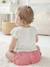 T-shirt poche fantaisie vichy bébé écru 5 - vertbaudet enfant 