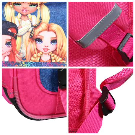 Cartable scolaire primaire rainbow high Rose 5 - vertbaudet enfant 