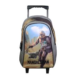 Sac à dos à roulettes disney star wars / the mandalorian  - vertbaudet enfant