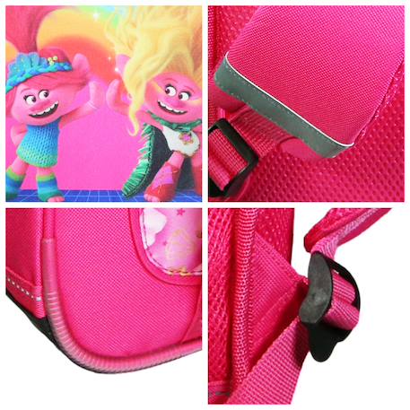 Cartable scolaire primaire les trolls Rose 5 - vertbaudet enfant 