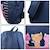 Sac à dos avec poche lili lou chat Bleu 6 - vertbaudet enfant 