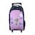 Sac à dos scolaire à roulettes lili lou Violet 1 - vertbaudet enfant 