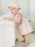 Ensemble robe et capeline bébé fille coffret cadeau rose pâle 1 - vertbaudet enfant 