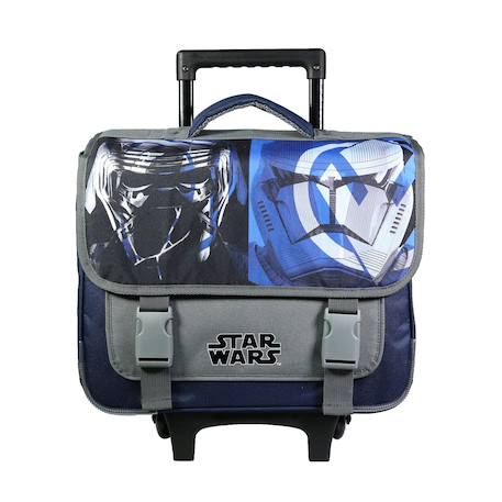 Cartable scolaire à roulettes  disney star wars Bleu 1 - vertbaudet enfant 