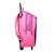 Sac à dos à roulettes cybel cheval Rose 3 - vertbaudet enfant 